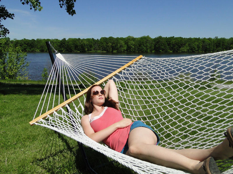 Cotton Rope Hammock - Double